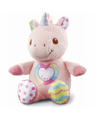 VTech Bébé : Licorne en Peluche Interactive - Sons & Mélodies - Premier Age
