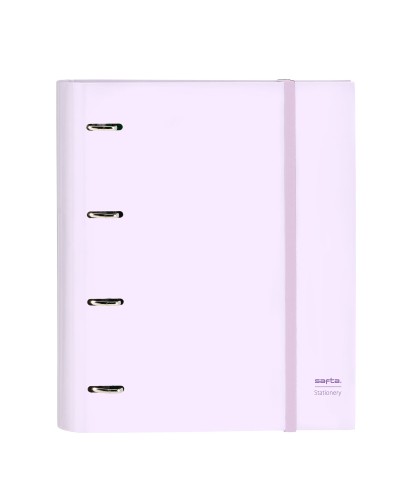 Raccoglitore ad Anelli Safta Lila Lilla, 27 x 32 cm, 3,5 cm di Spessore