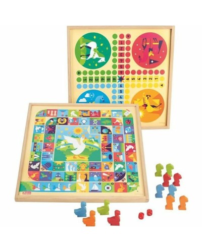 Bordspel Jeujura Game of goose and small horses (FR)