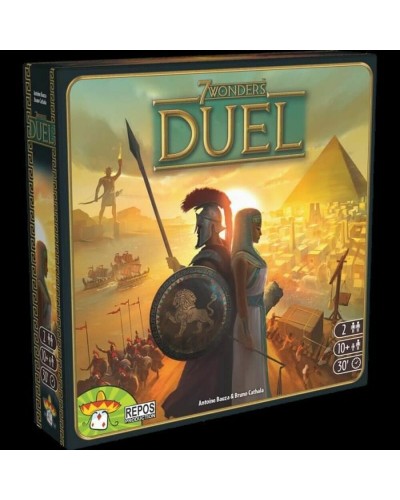 Asmodee 7 Wonders Duel: Gioco da Tavolo Strategia per 2 Giocatori (FR)

