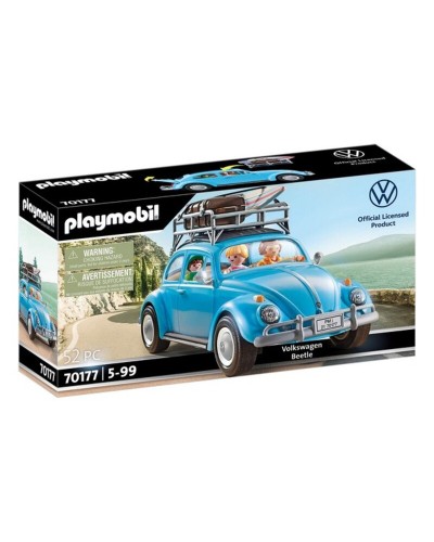 Playmobil Volkswagen Beetle 70177 - Playset Coche 52 Piezas - 4 Figuras
