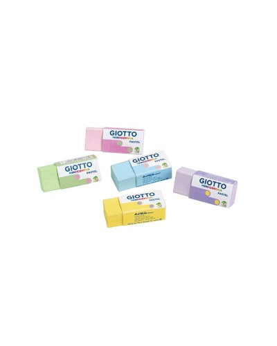 Gomas de Borrar Multicolor Giotto MiniGomma - Tarta de 120 Unidades
