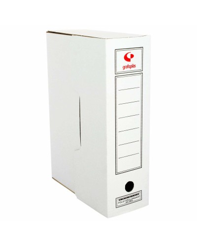 Scatola Archivio Grafoplas DIN A4, Resistente, 38,5 x 27,5 x 11,5 cm