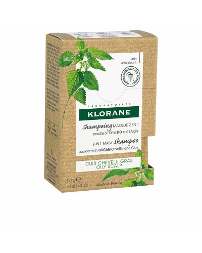 Crema de Peinado Disciplinante Klorane con Cera de Mimosa para Cabellos Rebeldes
