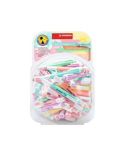 Fluorescerende Markeerstift Set Stabilo Swing Cool 100 Onderdelen