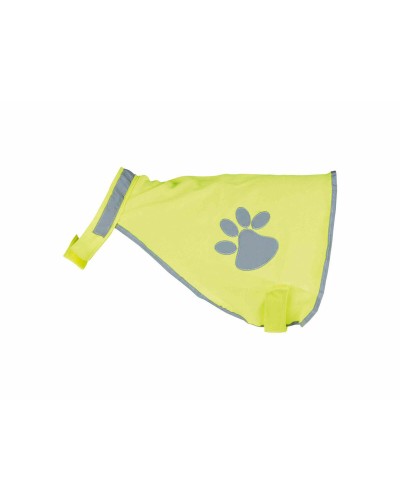 Gilet Riflettente Reversibile Trixie Giallo per Cani - Taglia L
