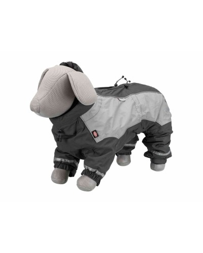 Abrigo de invierno para perros Trixie Helsinki - Gris - Talla L
