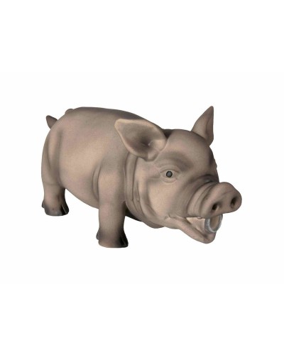 Trixie Dog Toy Pig with Rope, Durable and Interactive
