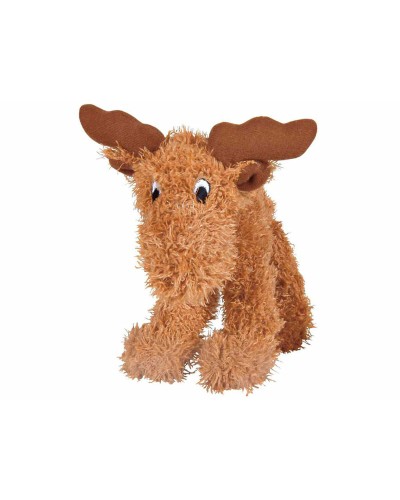 Peluche per Cani Trixie Poliestere Morbido a Forma di Renna, 15 cm