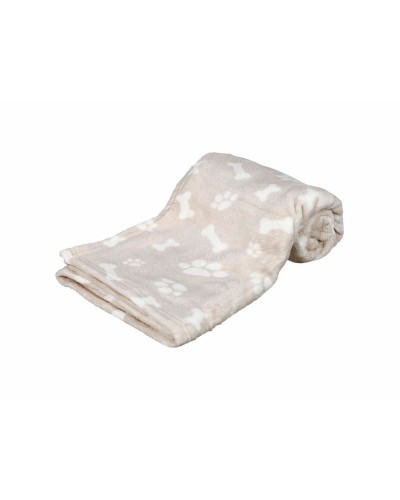 Couverture Douce pour Animaux de Compagnie Trixie Kenny | Beige Polyester | 150 × 100 CM

