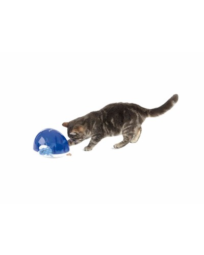 Juguete Interactivo para Gatos Trixie, Azul y Blanco, de Plástico, 19 x 13 x 14 cm
