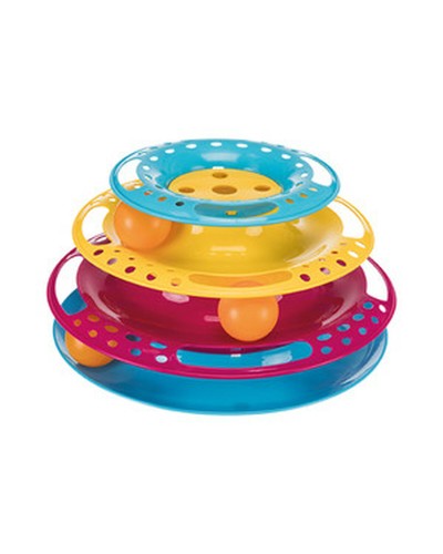 Trixie Katzenspielzeug Interaktiver Ball für Spaß und Bewegung
