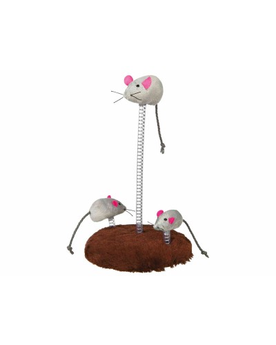 Trixie Mouse Interactive Toy in Polyester for Cats, Ø 15 x 22 CM
