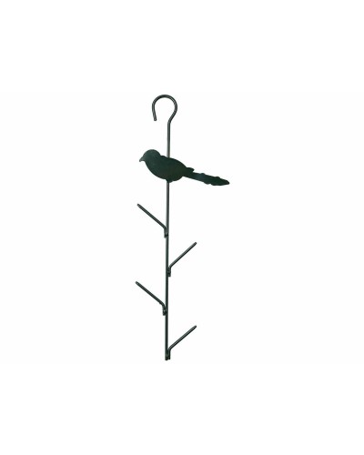 Mangiatoia per uccelli Trixie Verde Scura, 9 x 40 cm - Ideale per Giardini e Balconi