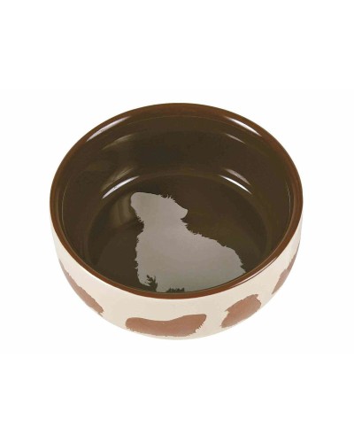 Gamelle Trixie pour rongeurs, Ø 11 cm, 250 ml, avec bord anti-basculement
