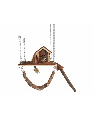 Nid en Bois Trixie pour Hirondelles, 26 x 22 cm, Abri pour Oiseaux
