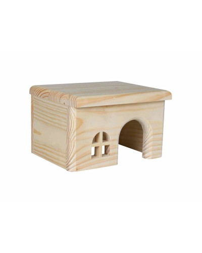 Casetta per Roditori Trixie, 15x12x15 cm, Rifugio Sicuro e Accogliente