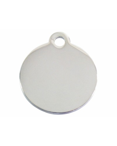 Identifikationsbricka Imarc Circle Silvrig