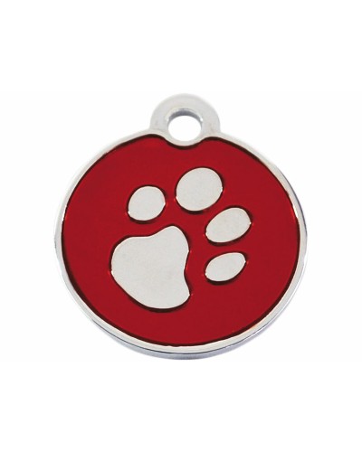 Etiqueta adhesiva identificativa Imarc Circle Rojo Plateado
