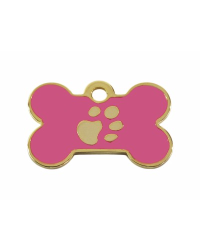 Naamplaatje Imarc Bone Roze Gouden