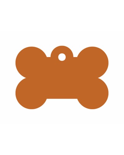 IMARC Targhetta Bone Arancio, Identificazione Animali Domestici Resistente all'Acqua