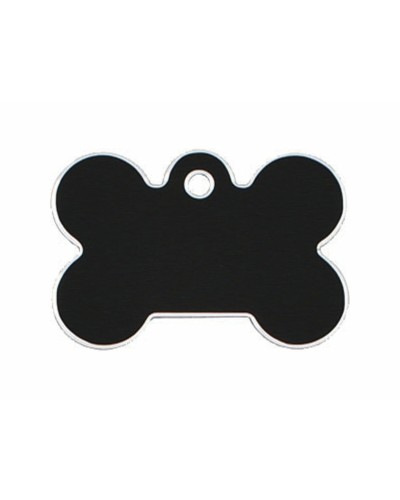 Imarc Bone ID Tag Black with Screw Closure
