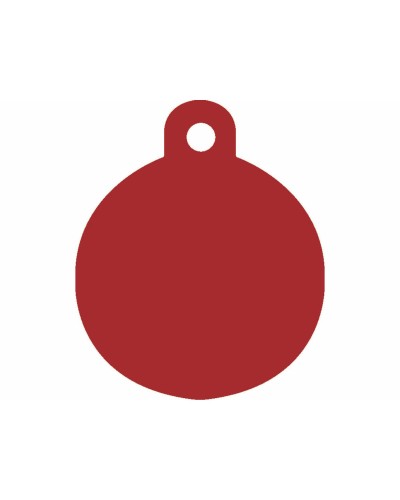 Naamplaatje Imarc Circle Rood