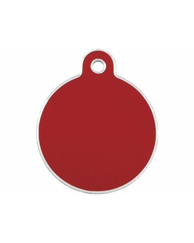 Naamplaatje Imarc Circle Rood