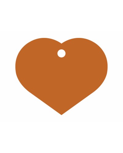 Naamplaatje Imarc Heart Oranje