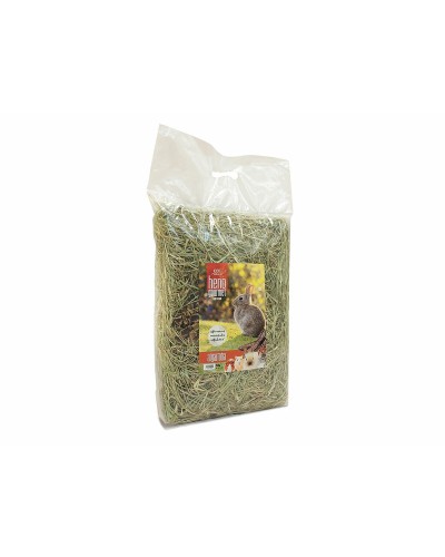 Trixder Hay with Carob: Natural Complementary Food for Dwarf Rabbits and Rodents, 500g
