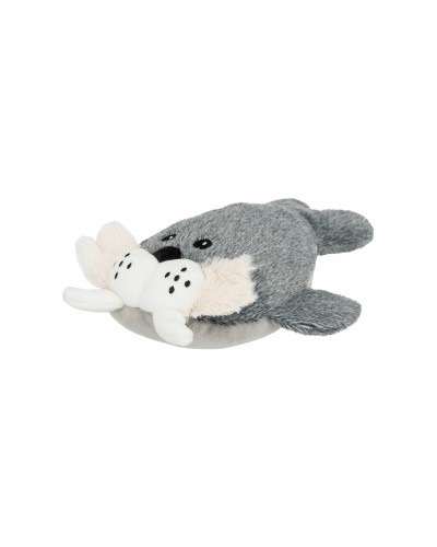 Trixie Til Walross: Hundespielzeug aus Polyester mit Knisterfolie, 28 cm
