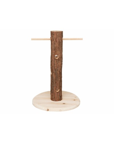 Trixie Futternapf für Tiere, Durchmesser 25 cm, Höhe 36 cm, Robuster Edelstahl
