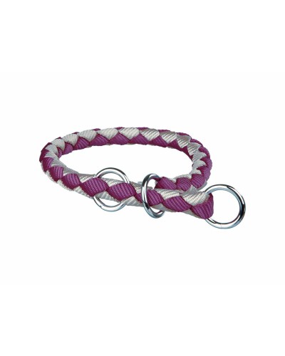 Collier pour Chien Trixie, Marron Argenté, Taille Unique (25-31 cm)
