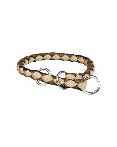 Collier pour Chien Trixie Marron Beige, 25-31 cm
