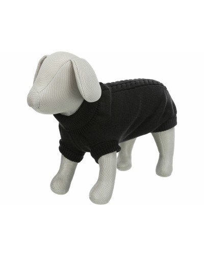 Trixie Dog Sweater Black - Size L - Warm and Comfortable
