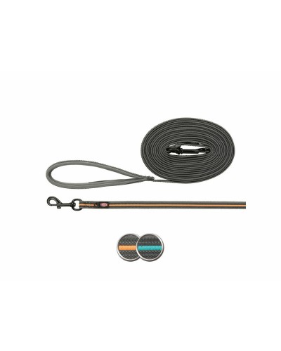 Trixie Fusion Tracking Leash Orange Graphite M, M/XL
