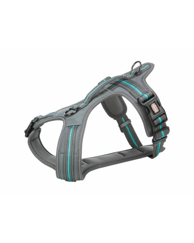 Harnais pour chien Trixie Fusion Comfort M - Bleu Océan
