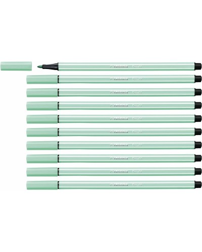 Markeerstiften Stabilo Pen 68 Ice Groen (10 Onderdelen)