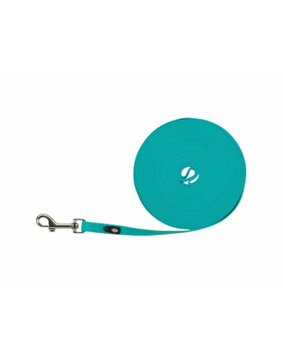 Trixie Guinzaglio Tracciante Easy Life Blu Oceano M/L - Guinzaglio Automatico per Cani