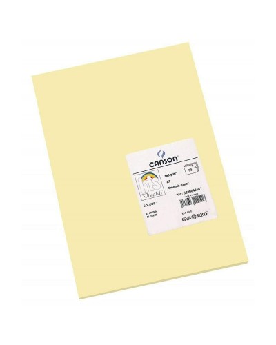 Cartoncini Colorati Iris Crema per Stampanti, Artisti e Lavori Manuali