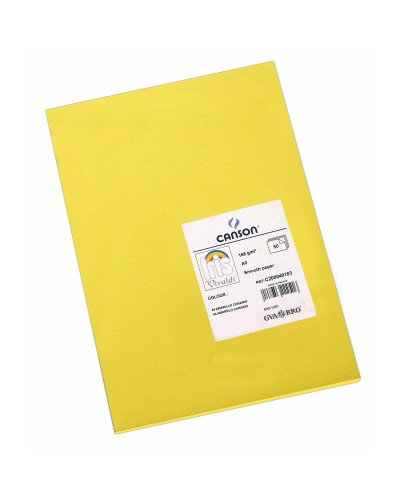 Cartulinas Iris Amarillo Canario: Perfectas para Dibujo y Creación
