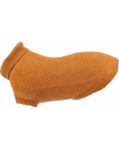 Trixie Dog Sweater Orange, Size S: Warm and Comfortable
