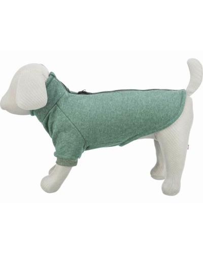 Sudadera para Perros Trixie Amsterdam Verde Oscuro, Talla S
