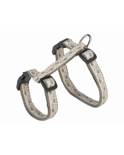 Trixie Cat Harness Beige and Grey, Comfortable and Adjustable
