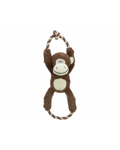 Mjuk leksak för hundar Trixie Polyester Plysch Bomull Apa 40 cm