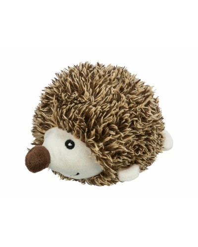 Trixie Plush Hedgehog Dog Toy, Polyester and Rubber, Crinkling Effect, 17 cm
