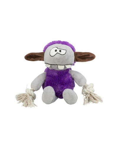 Peluche pour Chien Trixie Monster, Doux et Résistant, Coton et Polyester, Lilas, 32 cm
