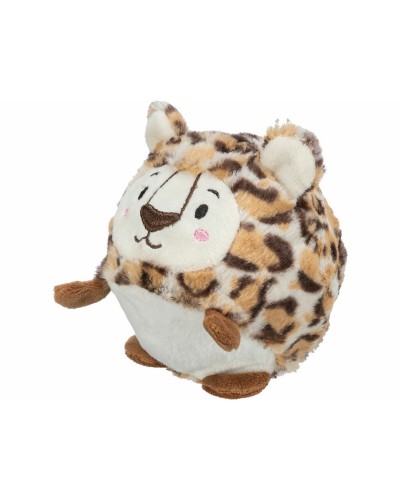 Soft toy for dogs Trixie Polyester Plush Natural rubber Leopard 13 cm