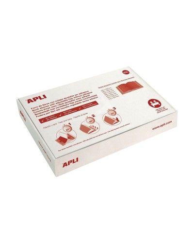 Boek Case Apli 100 Stuks 31 x 53 cm Transparant (100 Stuks)