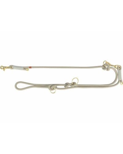 Verstelbare hondenriem Trixie Soft Rope Grijs Lichtgrijs S S/XL
